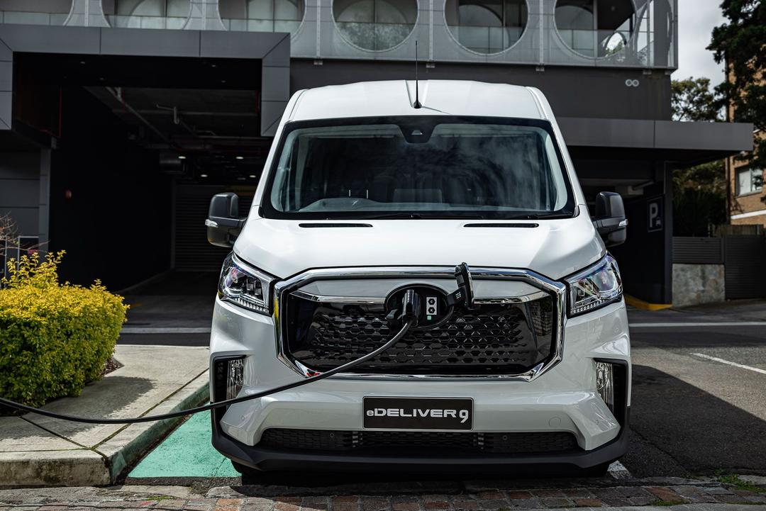 LDV eDeliver 9 charging