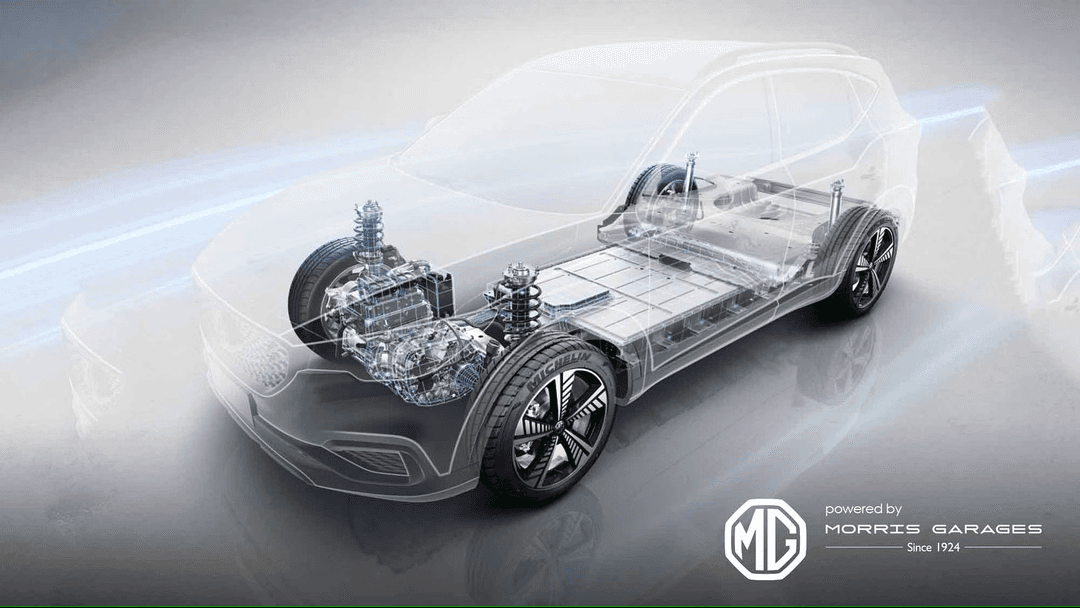 MG ZS EV battery pack