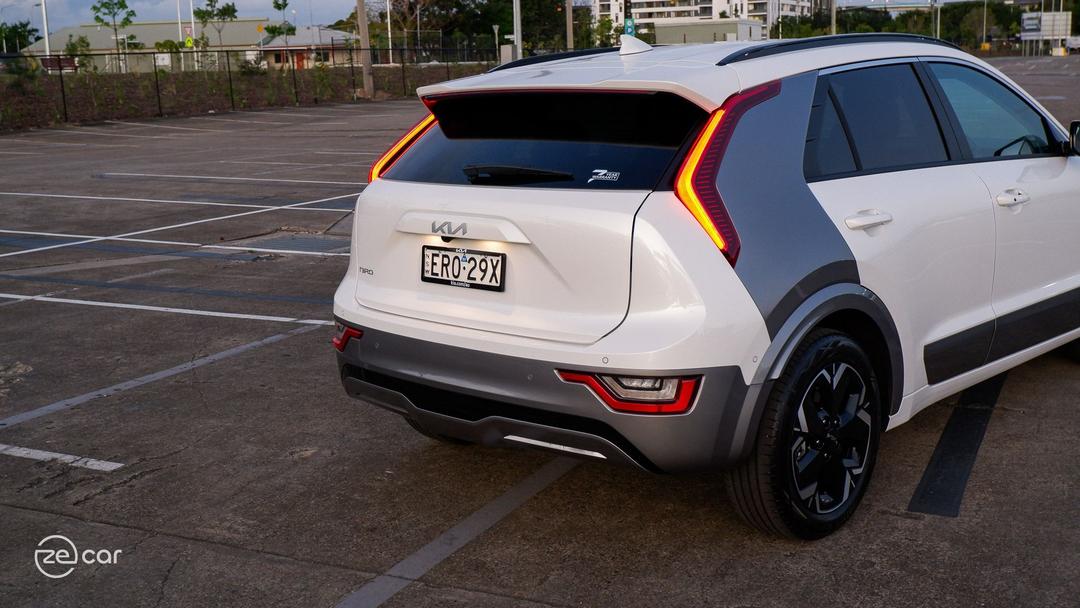 Kia Niro EV rear and interior