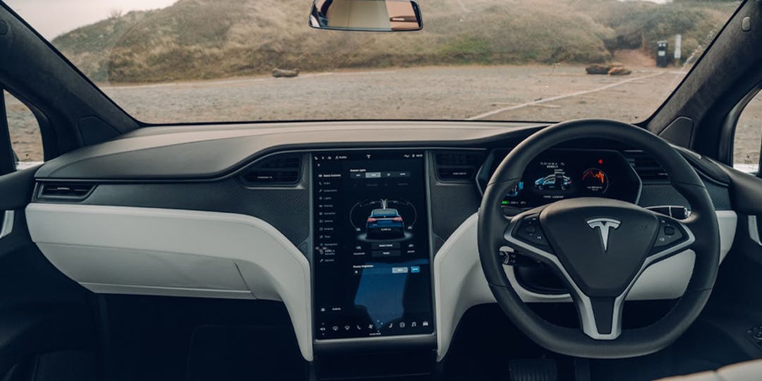 Tesla Model X infotainment