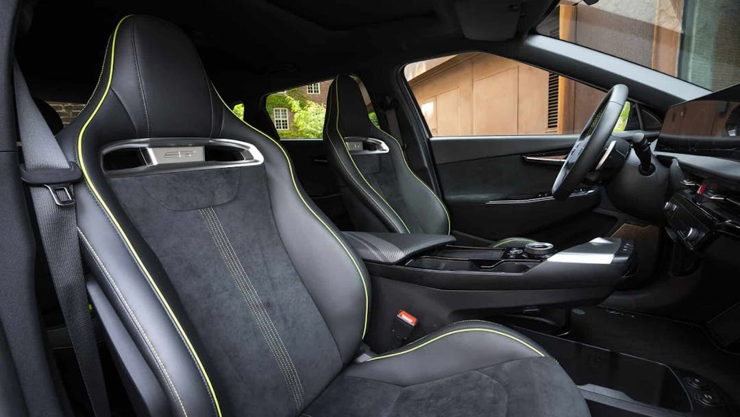 Kia EV6 GT interior view from passenger side