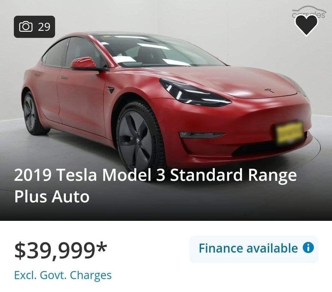 Used Tesla Model 3