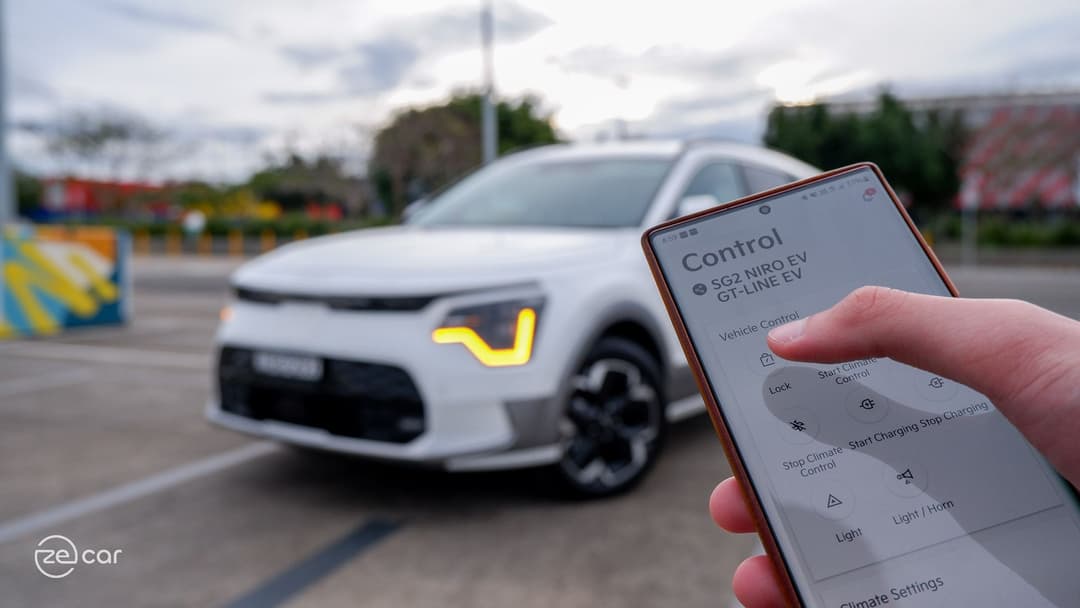 Kia Connect mobile app for Niro EV