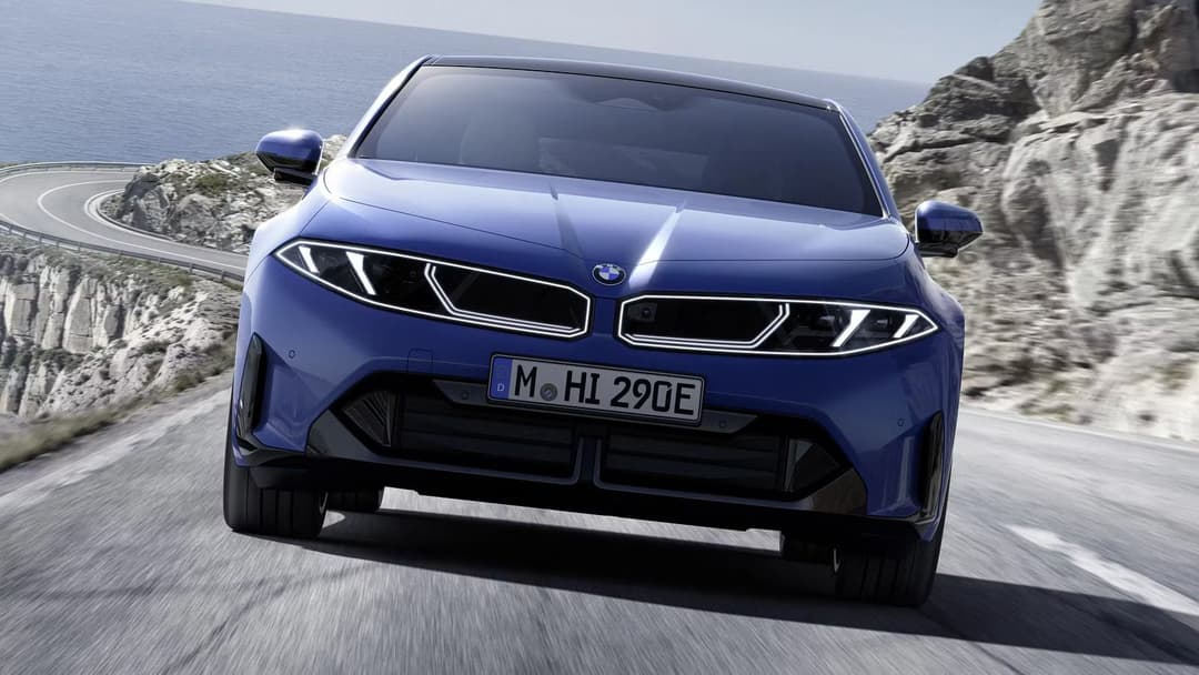 2027 BMW M3 EV on road 2027 BMW M3 EV on road