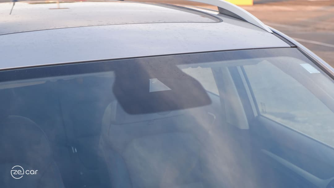 MG ZS EV front camera and adaptive cruise stalk