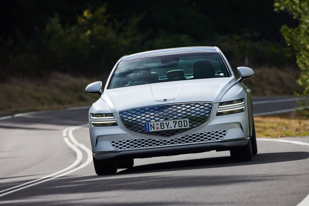 Genesis Electrified G80 boot and driving