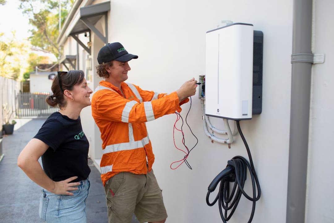 Amber first residential v2g setup Amber first residential v2g setup