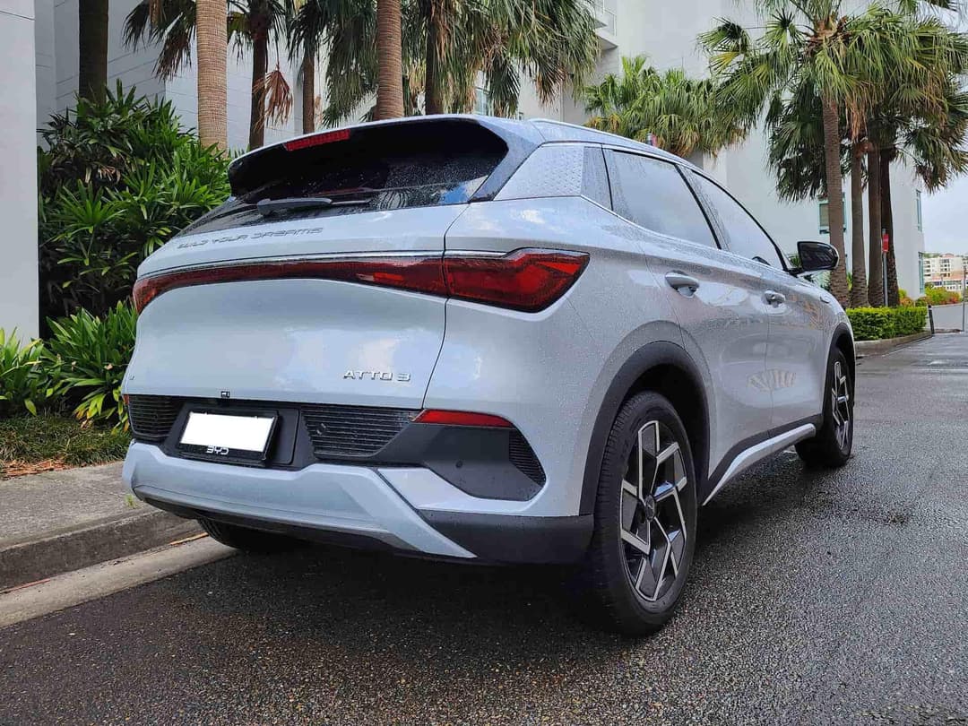 BYD Atto 3 rear BYD Atto 3 rear