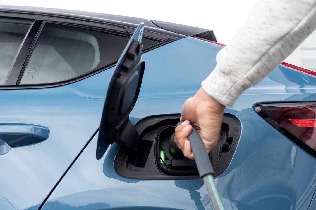 Volvo C40Recharge charge port Volvo C40Recharge charge port