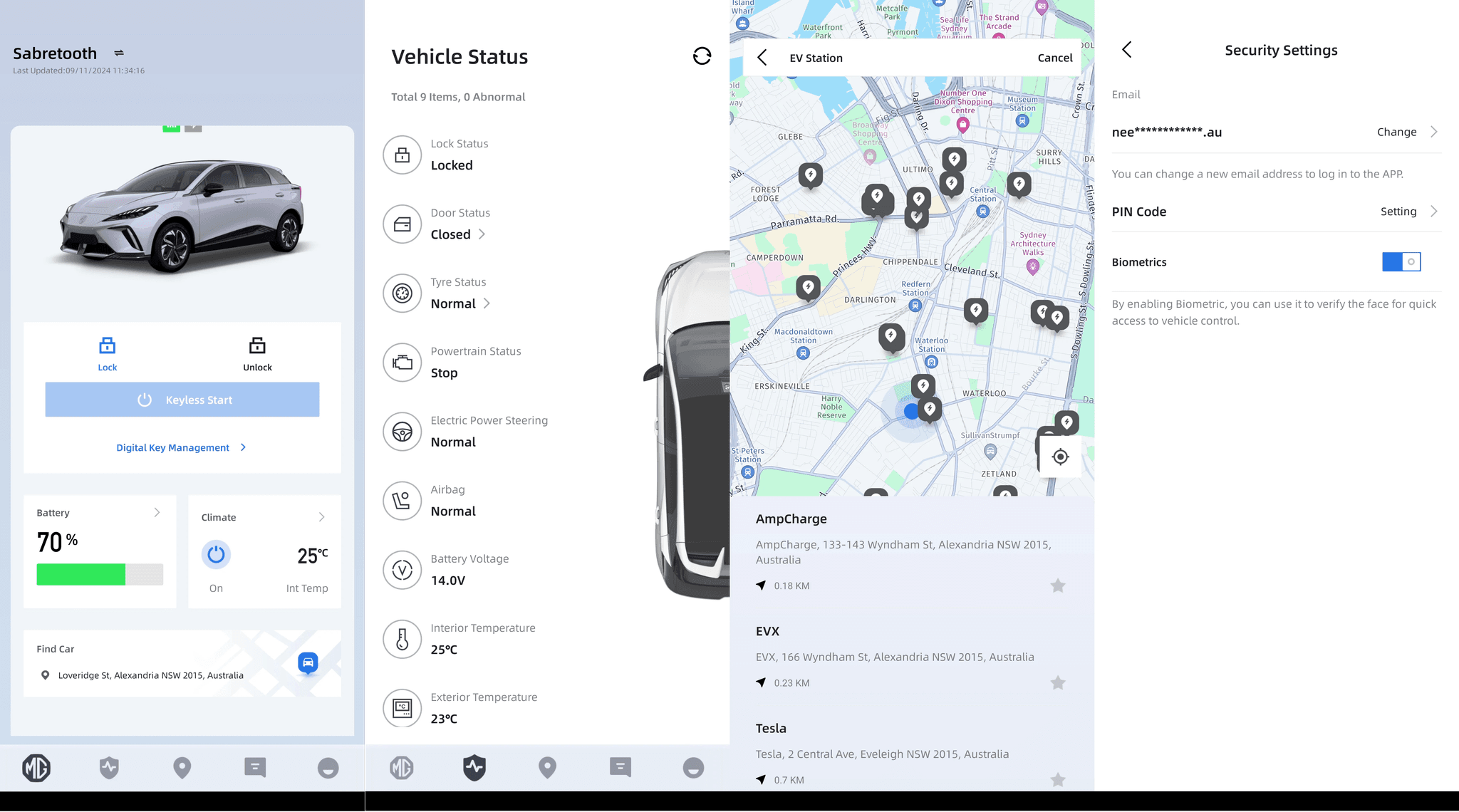 new MG Australia iSmart v2 app new MG Australia iSmart v2 app