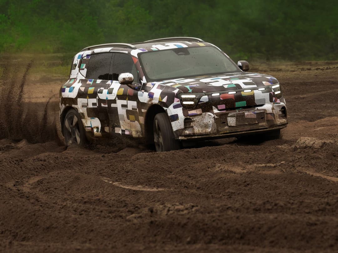 Smart #5 offroad testing Smart #5 offroad testing