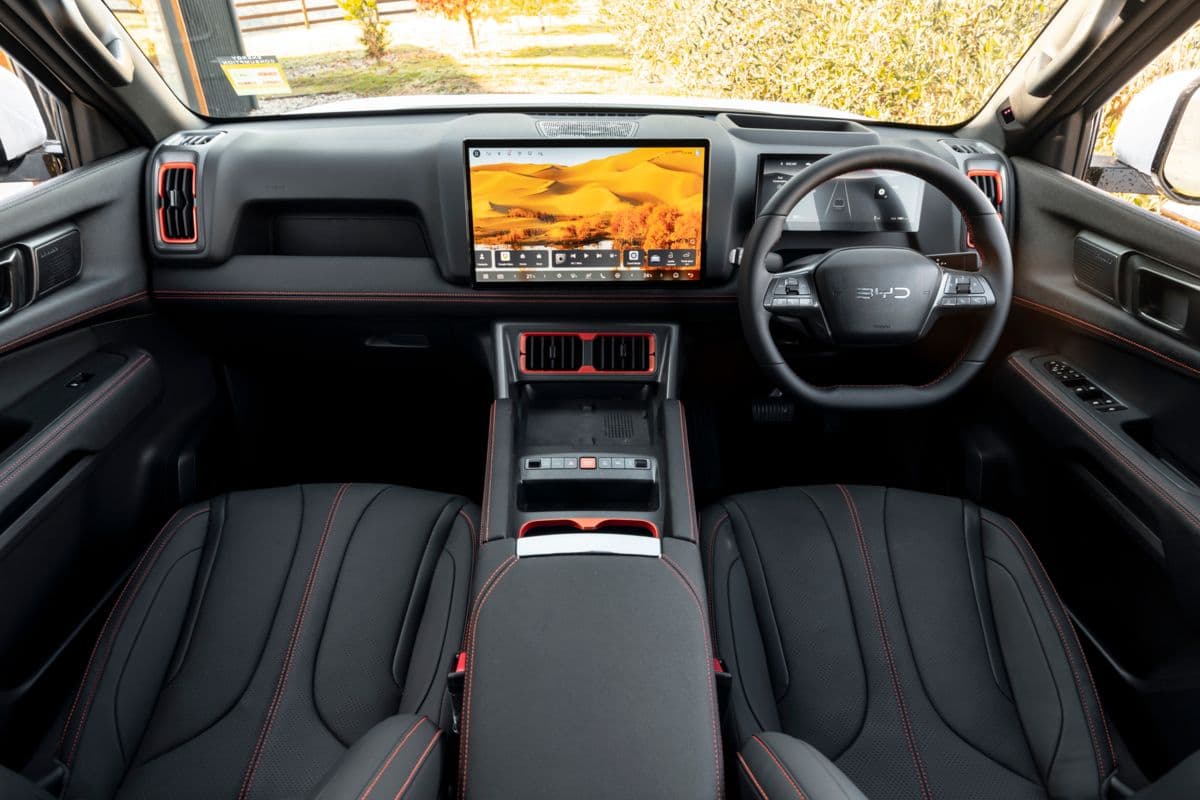 BYD shark 6 interior BYD shark 6 interior