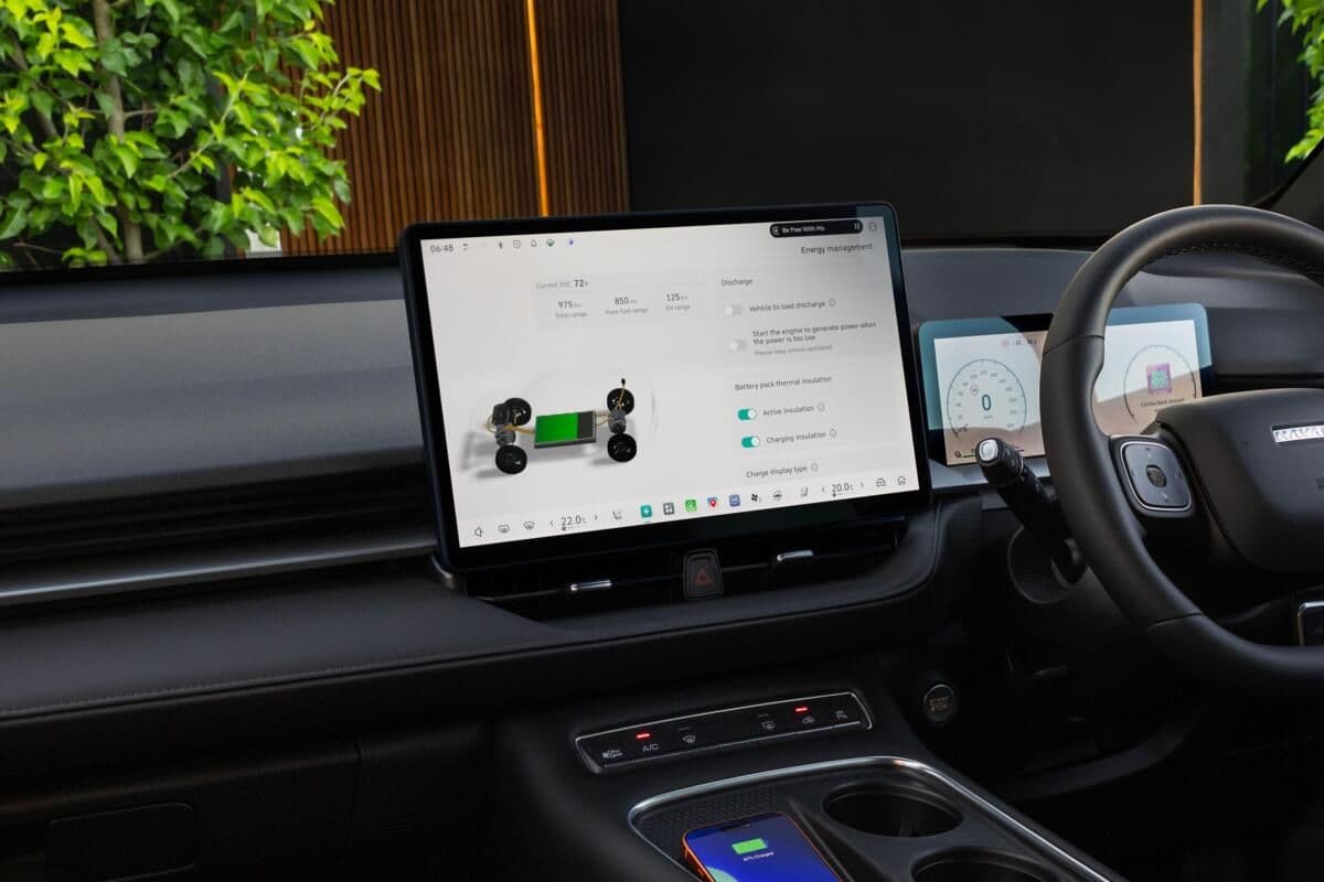 2026 GWM Haval H6GT Hi4 PHEV interior with 14.6-inch Coffee OS screen 2026 GWM Haval H6GT Hi4 PHEV interior with 14.6-inch Coffee OS screen