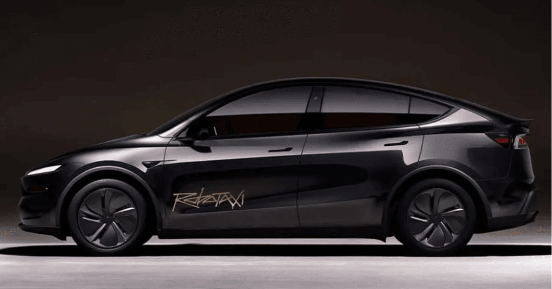 black tesla robotaxi black tesla robotaxi