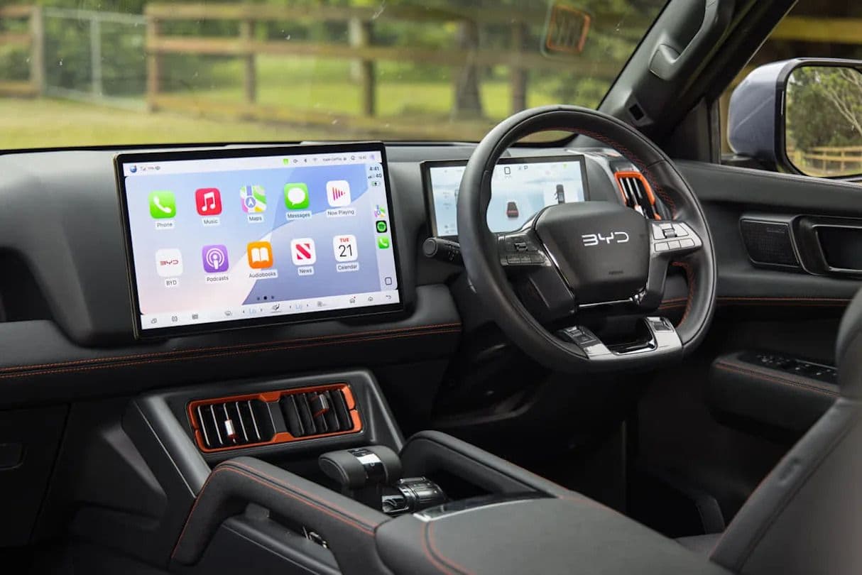 BYD shark 6 interior BYD shark 6 interior