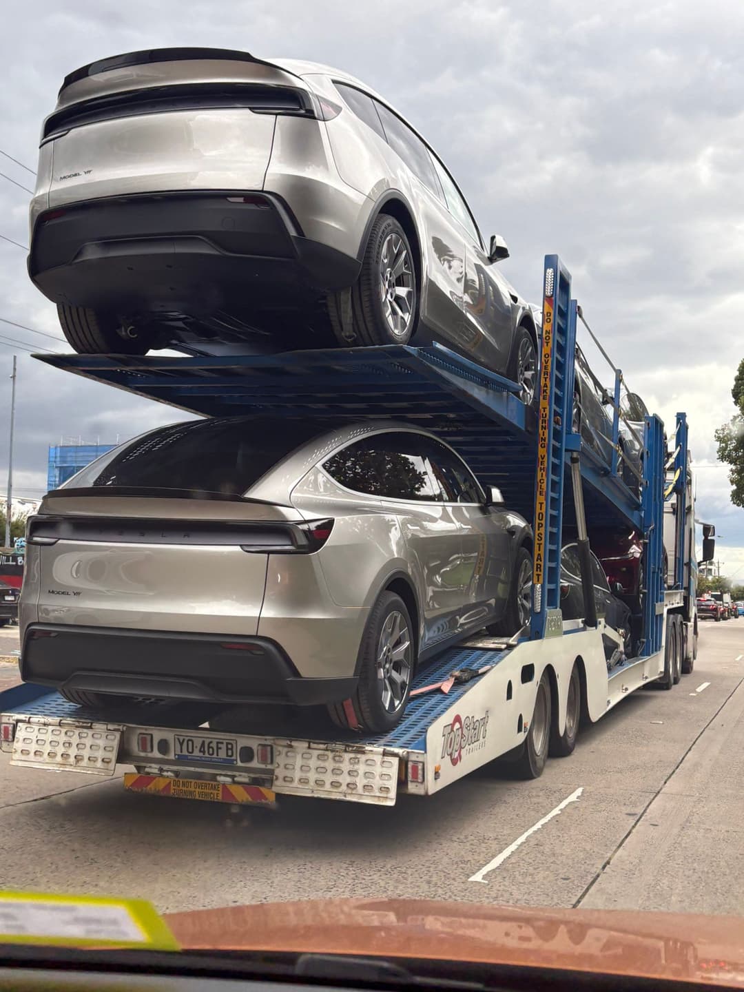 Tesla Model Y L spotted Tesla Model Y L spotted