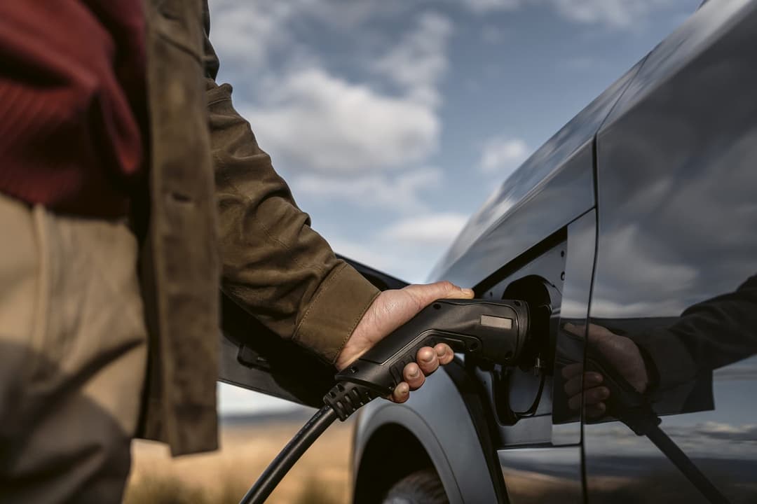 Lexus RZ yoke steering wheel and charging port