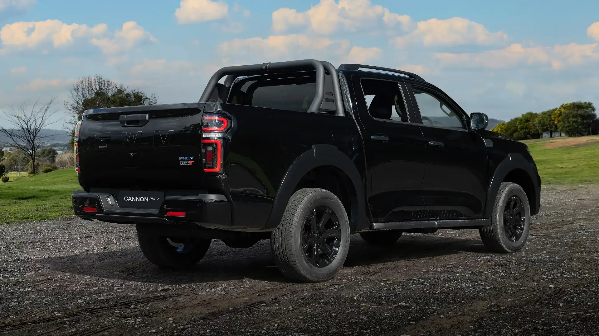2027 GWM Cannon Hi4-T PHEV, rear three-quarter view 2027 GWM Cannon Hi4-T PHEV, rear three-quarter view