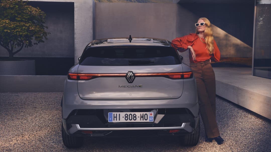 Renault Megane E-Tech rear and platform