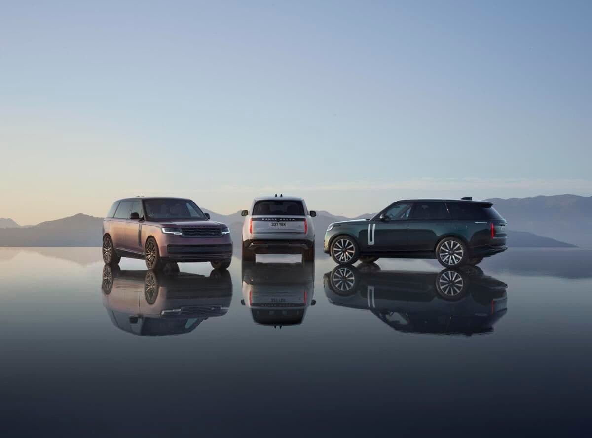 Three Range Rover Electric vehicles in HSE, Autobiography and SV trim Three Range Rover Electric vehicles in HSE, Autobiography and SV trim