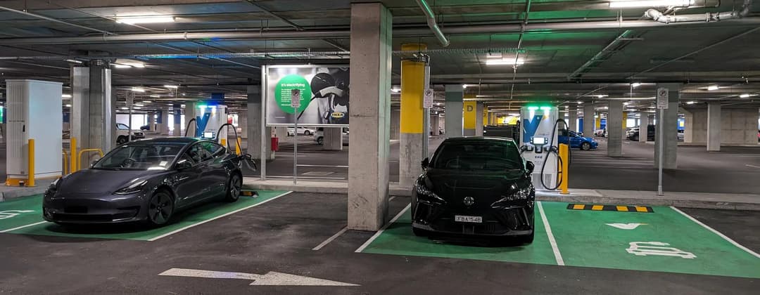 IKEA Tempe Evie 4 bay charging site IKEA Tempe Evie 4 bay charging site