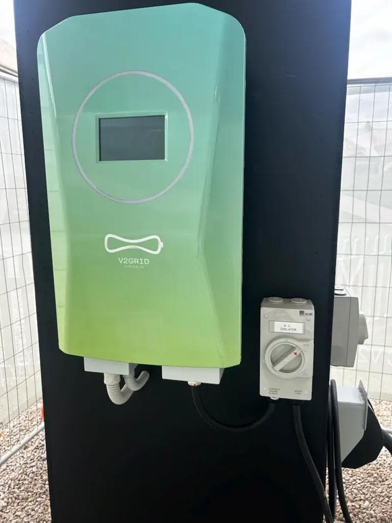 V2Grid Australia bi-directional charger V2Grid Australia bi-directional charger