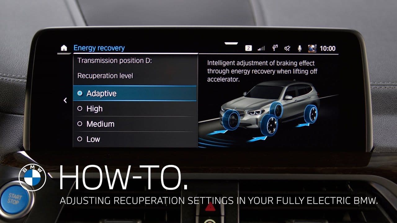 BMW i3 regen brake setting BMW i3 regen brake setting