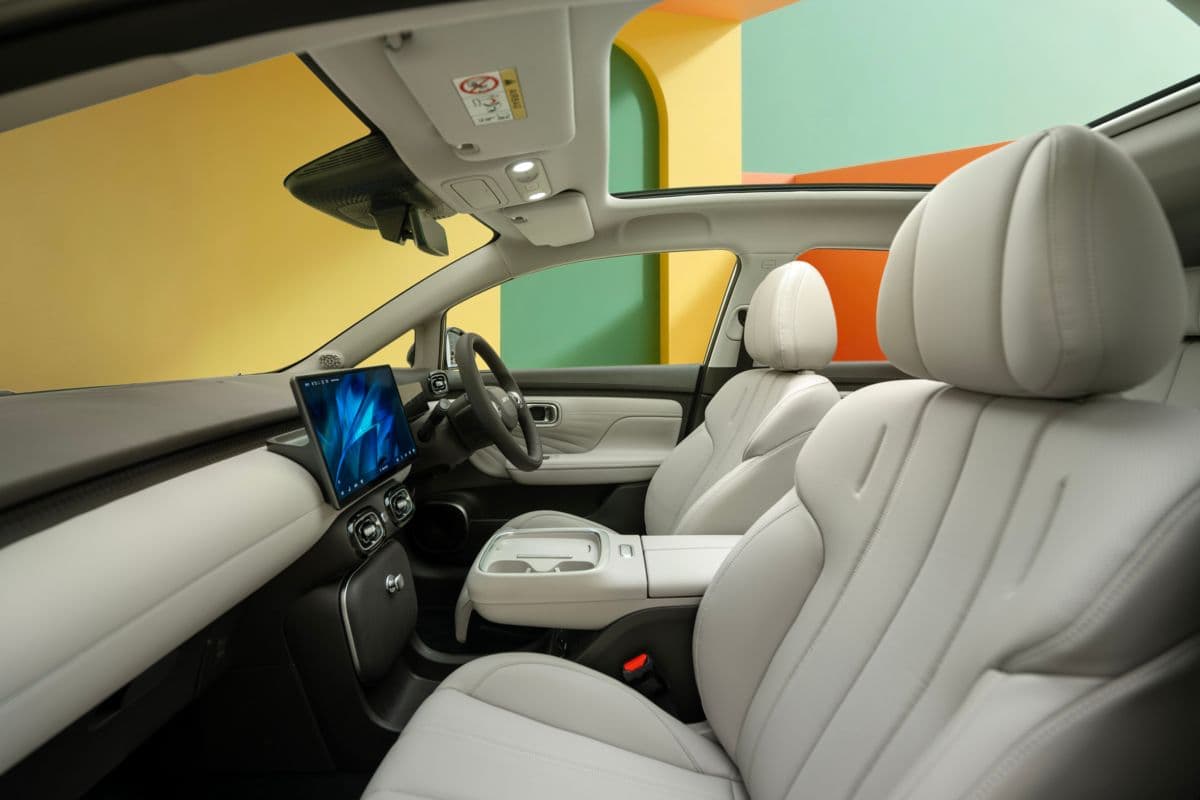 GAC Aion UT interior dashboard and infotainment screen GAC Aion UT interior dashboard and infotainment screen