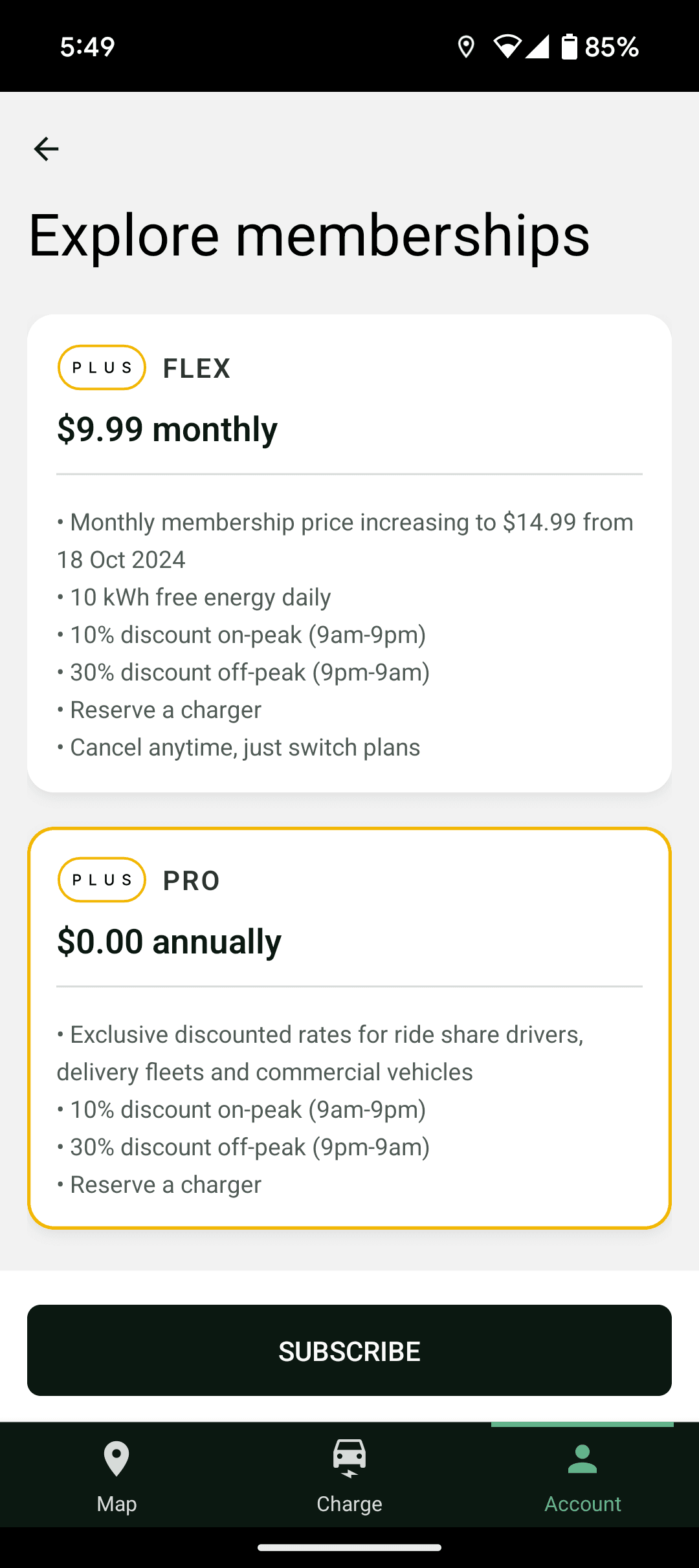 New JOLT pricing New JOLT pricing