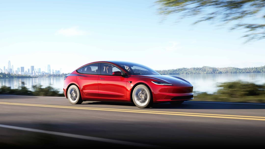 Red 2024 Tesla Model 3 Red 2024 Tesla Model 3