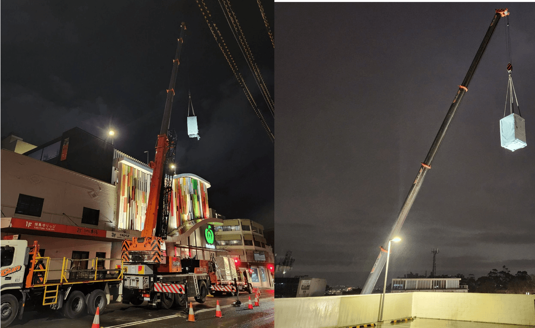 Crane Lifting 3 Tonne BESS Crane Lifting 3 Tonne BESS