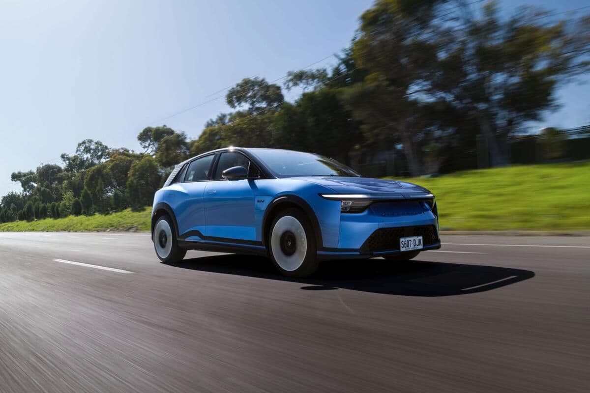 Mitsubishi ASX VR-e electric small SUV front three-quarter view Mitsubishi ASX VR-e electric small SUV front three-quarter view