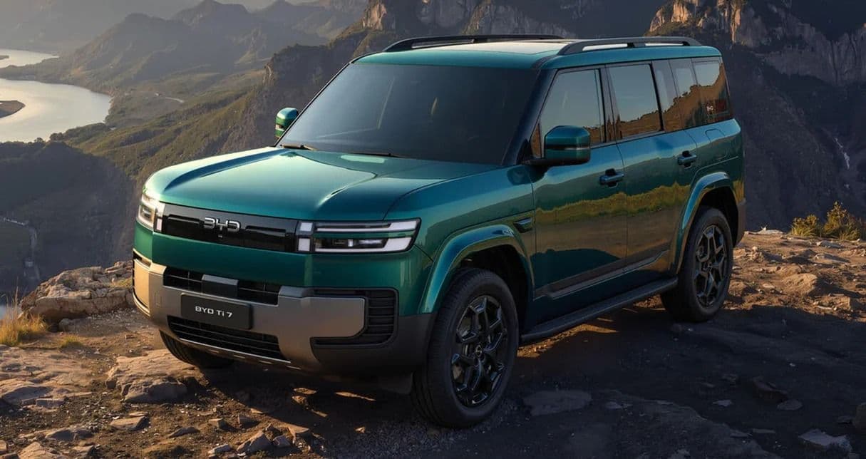 BYD Ti7 large plug-in hybrid SUV expected to launch in Australia in 2026 BYD Ti7 large plug-in hybrid SUV expected to launch in Australia in 2026