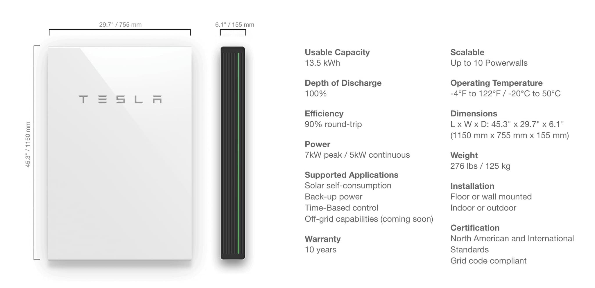 Tesla Powerwall 2 home battery storage system Tesla Powerwall 2 home battery storage system