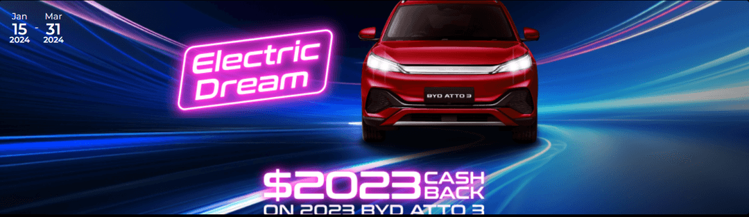 byd atto 3 cashback offer byd atto 3 cashback offer
