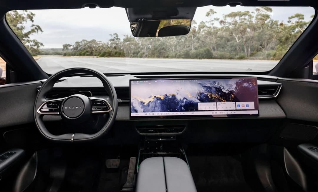 Mazda CX-6e interior 26-inch display Mazda CX-6e interior 26-inch display