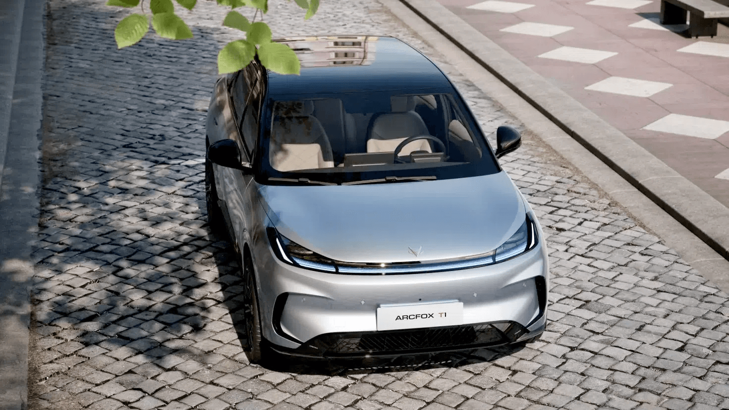 Arcfox T1 exterior design Arcfox T1 exterior design