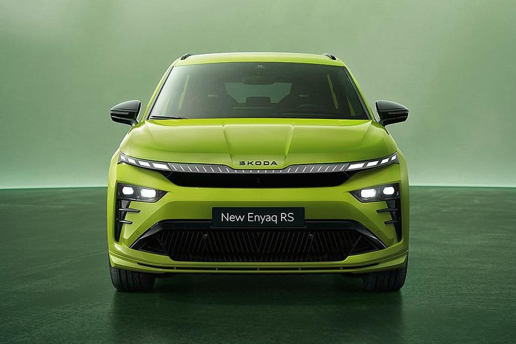 2026 Skoda Enyaq RS front 2026 Skoda Enyaq RS front