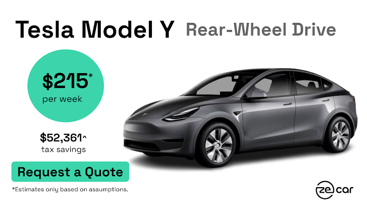 Tesla Model Y Novated Lease
