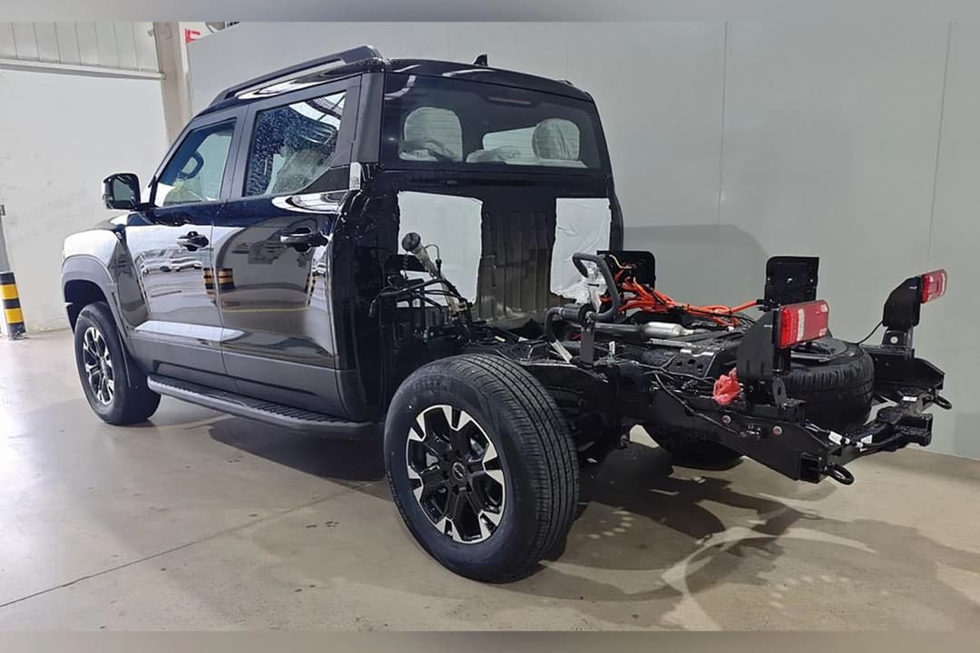 BYD Shark 6 cab chassis BYD Shark 6 cab chassis