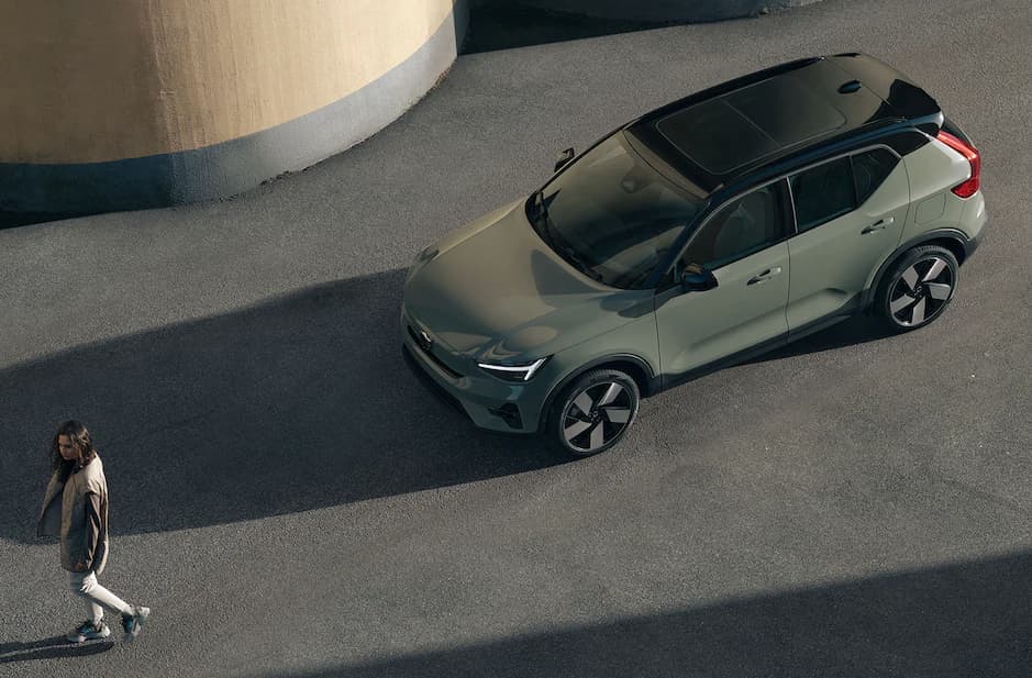 Volvo XC40 Recharge EV exterior and interior