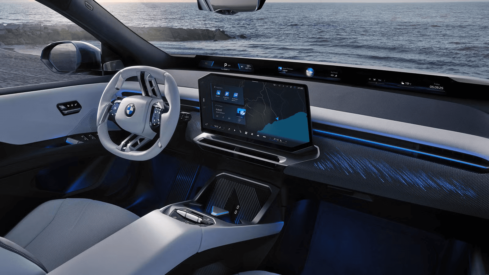 BMW 2026 iX3 Electric SUV Interior BMW 2026 iX3 Electric SUV Interior