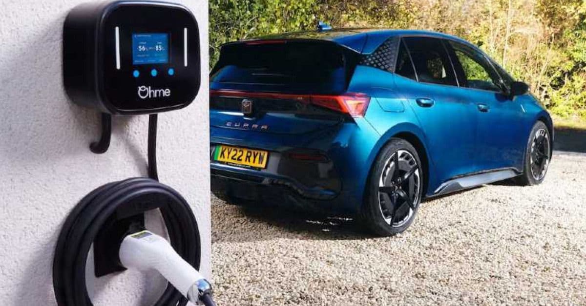 ohme charger charging ev ohme charger charging ev