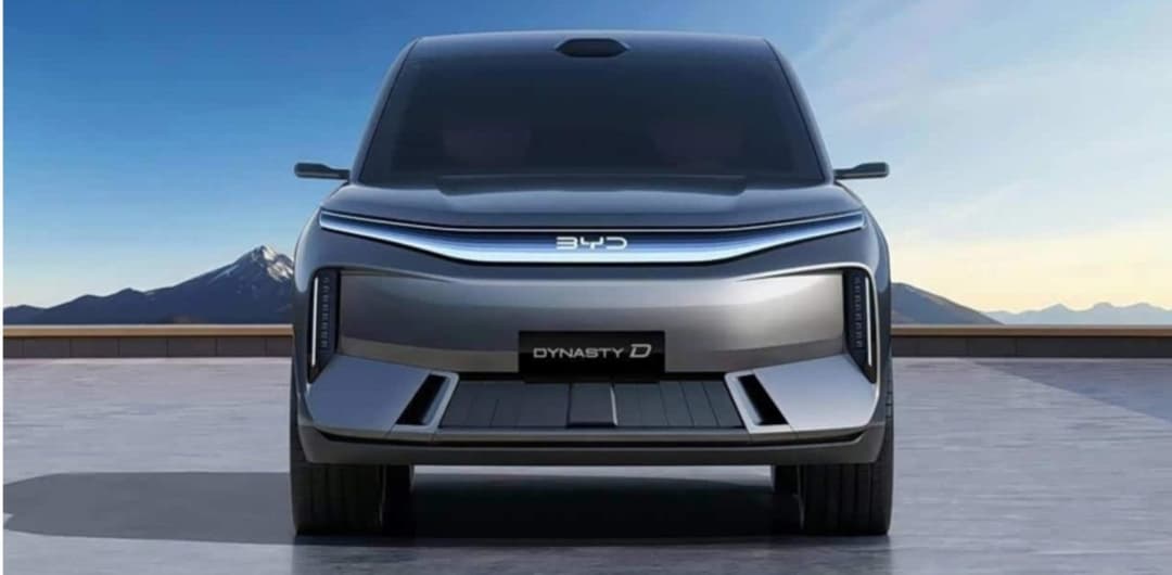 BYD Dynasty D front view BYD Dynasty D front view