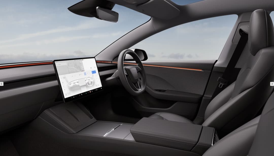 2024 Tesla Model 3 interior 2024 Tesla Model 3 interior