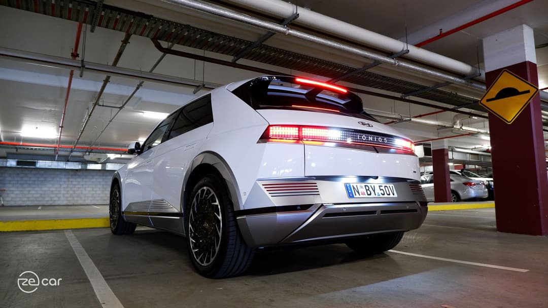 Hyundai Ioniq 5 rear views