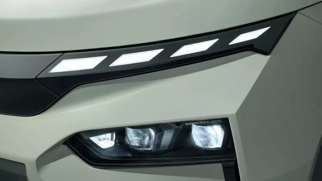 Skoda Elroq headlights Skoda Elroq headlights