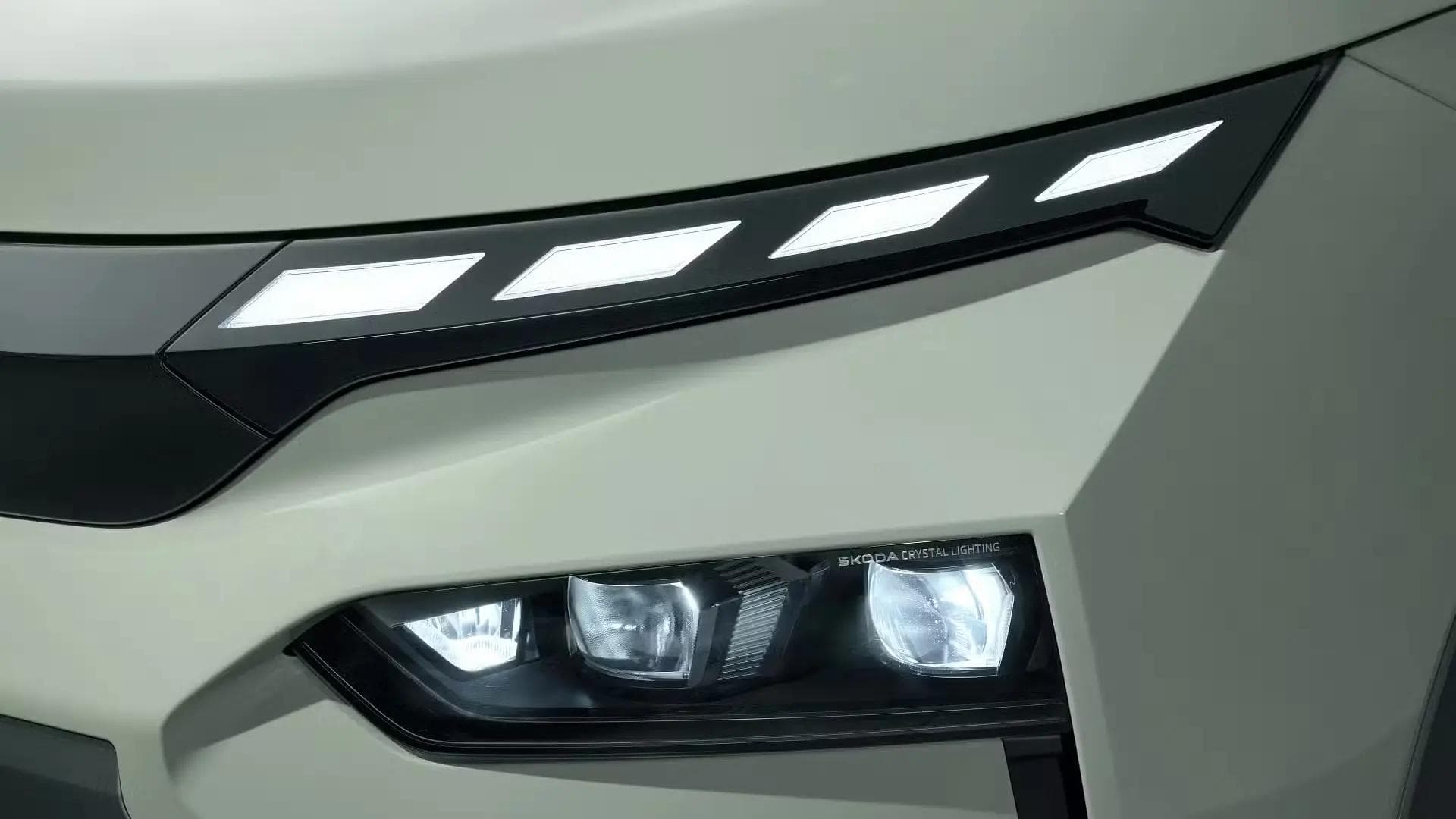 Skoda Elroq headlights Skoda Elroq headlights