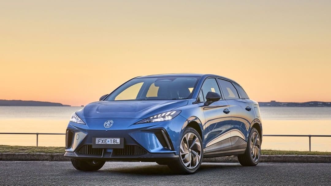 Updated 2026 MG4 EV front view Updated 2026 MG4 EV front view