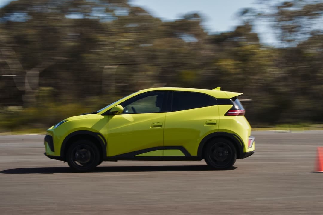 BYD atto 1 side view BYD atto 1 side view